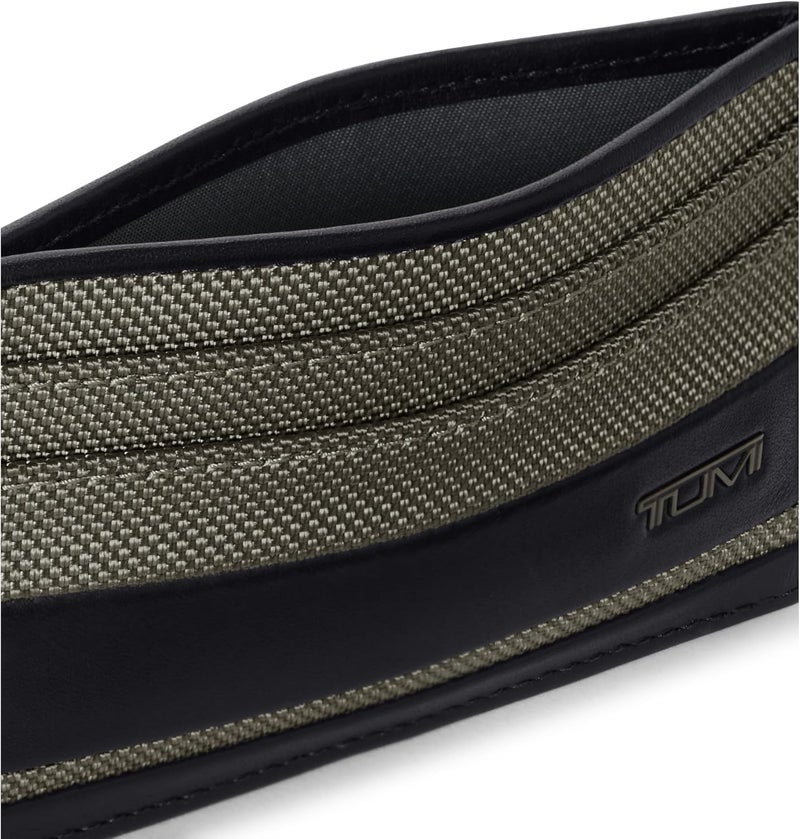 Tumi - Alpha Slim Card Case - Slim Billfold Wallet for Travel - Slip Pocket Wallet - Small Wallet - 2.8" X 4.1" X 0.2" - Grey Alloy - Image 2